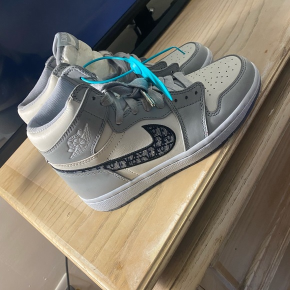 nike dior air jordan 1 collab designer authentic - Picture 9 of 12